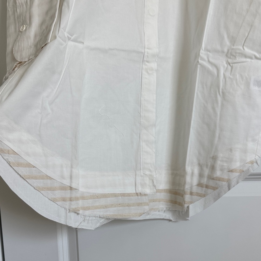 BNWT Anthropologie white tunic - Picture 6 of 7